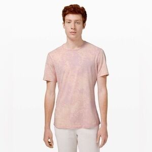 Lululemon 5 Year Basic Tee Cloudy Wash Misty Pink